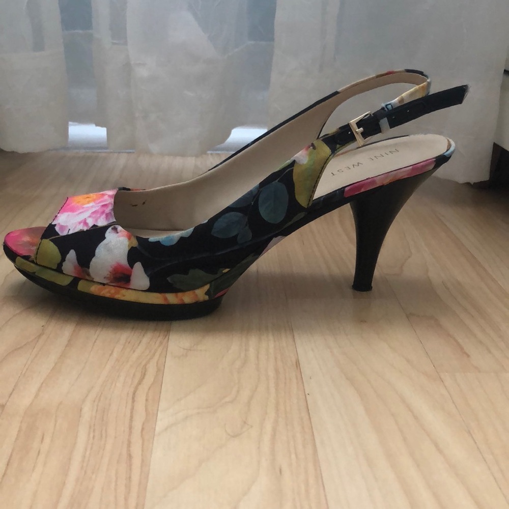 Floral heels